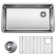 Formera 33" L x 18" W Undermount Kitchen Sink with Accessories