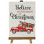 Enseigne de table Believe In The Magic Of Christmas - 9,25 po