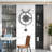 Attleboro Metal Wall Clock