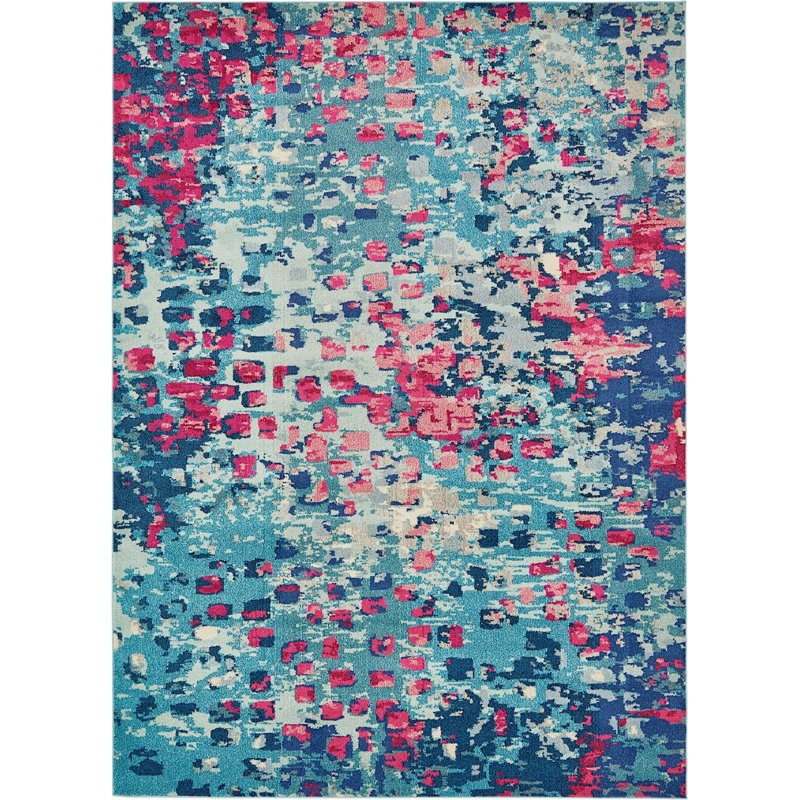 Meadow Abstract Indoor Rug, Rectangle 8' x 11'