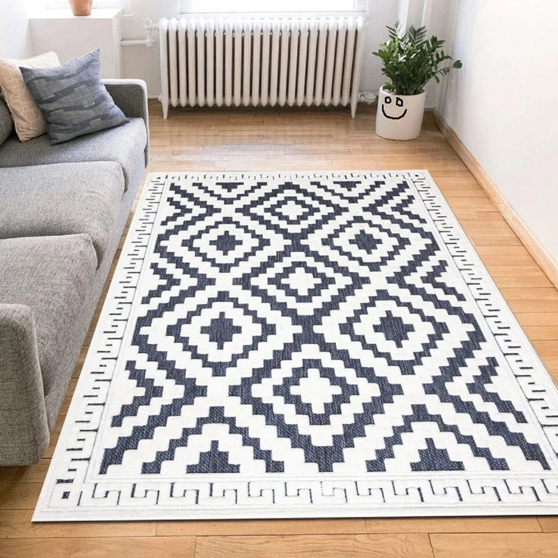 Geometric Area Rug, Rectangle 160 x 230 cm