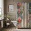 Grunge Flowers - Rideau de douche Premium-1171521091