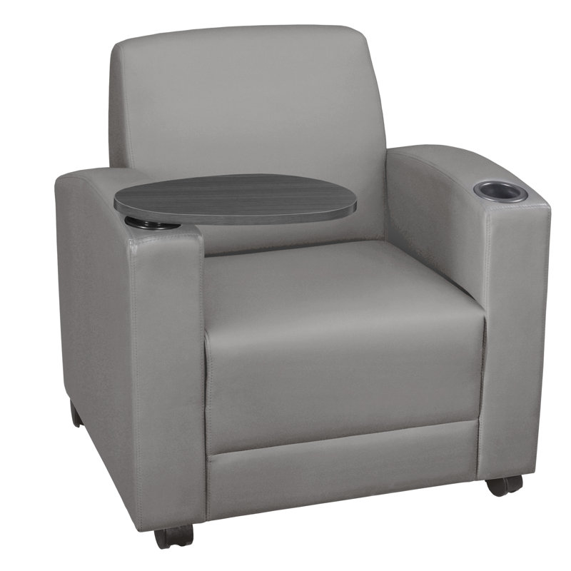 Nova 31" W Reception Chair, Gray