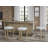 Zina Counter Height Bar with Storage and Wine Rack – English Knotty Oak
