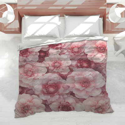 Édredon rose pivoine