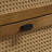Vichy Wood And Rattan 4-Drawer Chest