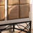 Simple Retro Solid Wood And Iron Sideboard