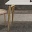 Ensemble de table de salle à manger rectangulaire de style italien de luxe-106924499