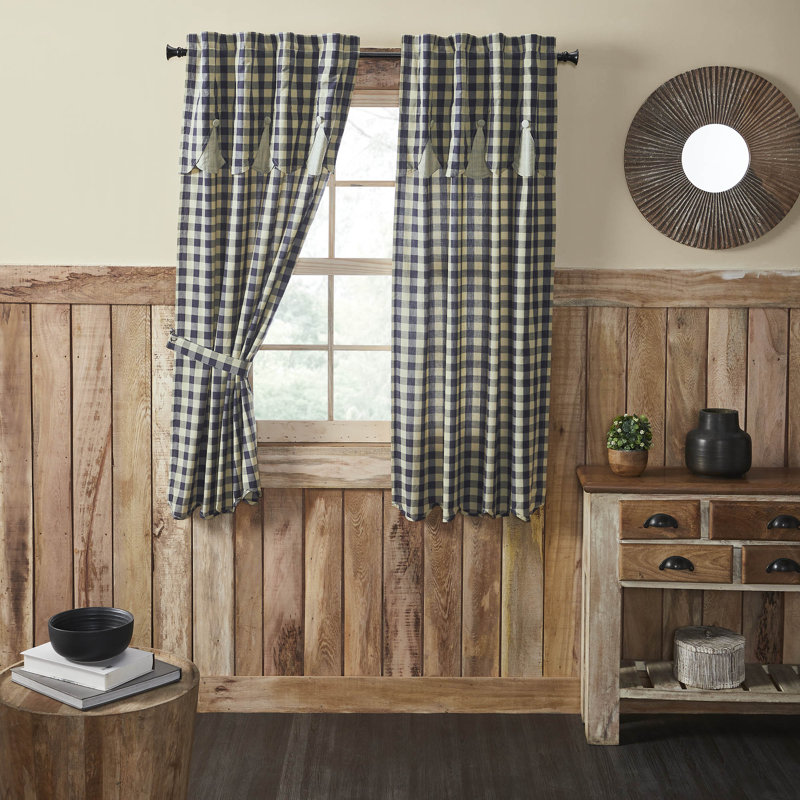 Paire de rideaux obscurcissant 100% coton Jeiri, L 36 po x L 63 po