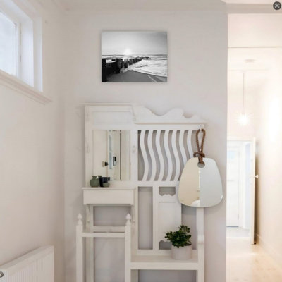 Shifting Shore Unframed Canvas Wall Art  24" X 18"