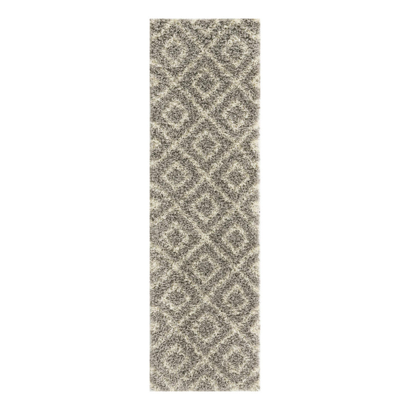 Azbill Geometric Indoor Rug, Runner 2' x 7'