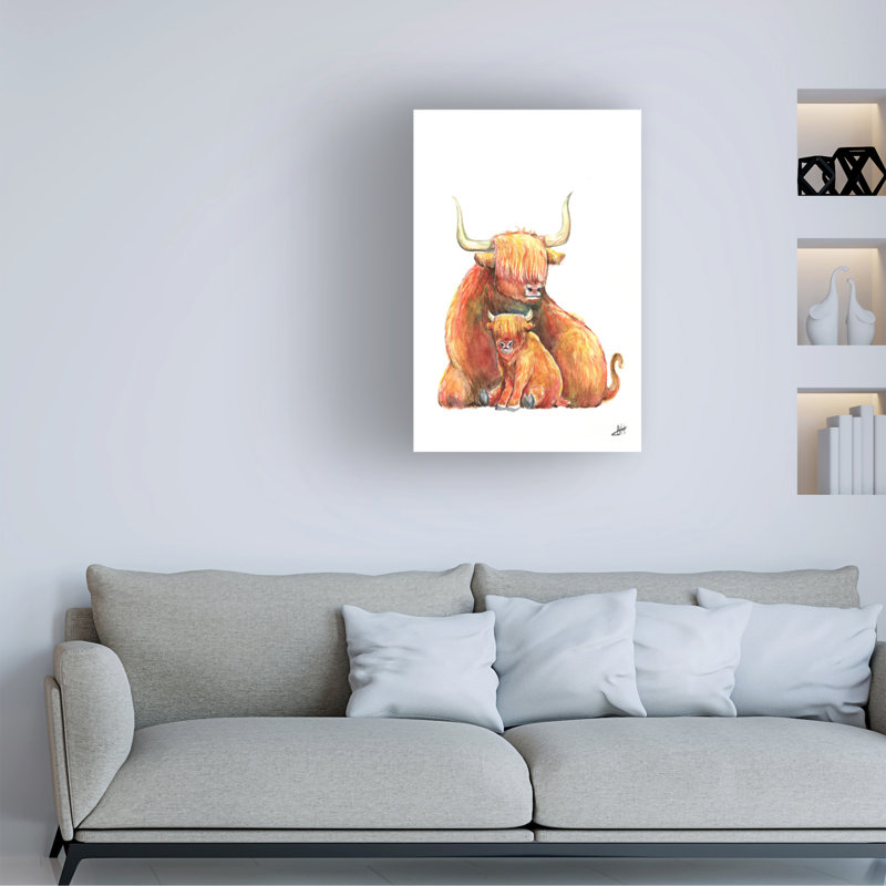 Art sur toile de Marc Allante Y. Yakety Yaks, H 32 po x l 22 po