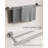Radius 5-Piece Bathroom Hardware Set in Brushed Nickel-126538047