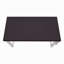 Bureau d'ordinateur, bureau personnel, debout, réglable, L 48 po, travail, stratifié pour ordinateur portable, métal gris, contemporain, moderne-970160216