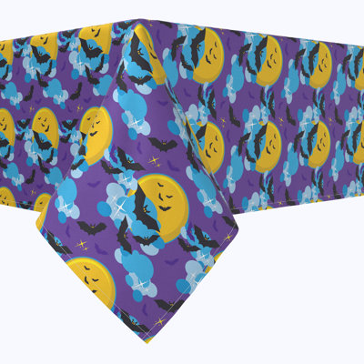 Hackensack Geometric Halloween Tablecloth