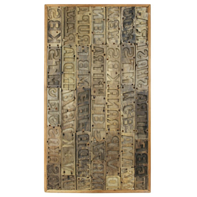 Wood Letter Wall Art