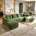 Velours côtelé vert