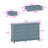 Erine Standard 10-Drawers TV Stand for TVs up to 55"-713032073