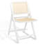 Ensemble de 2 chaises de patio pliables en rotin AllModern Dan-74039821