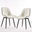 Chaise d'appoint rembourrée en similicuir Chardee-1647928893