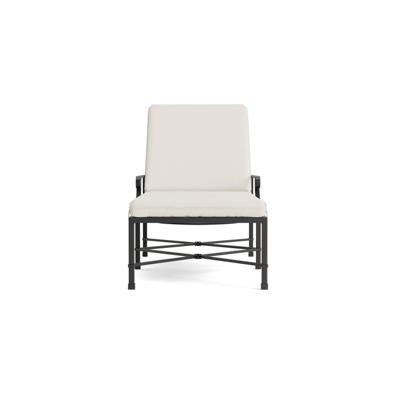 Venetian Outdoor Chaise Lounge, Fusion Moccasian, Dove Smooth