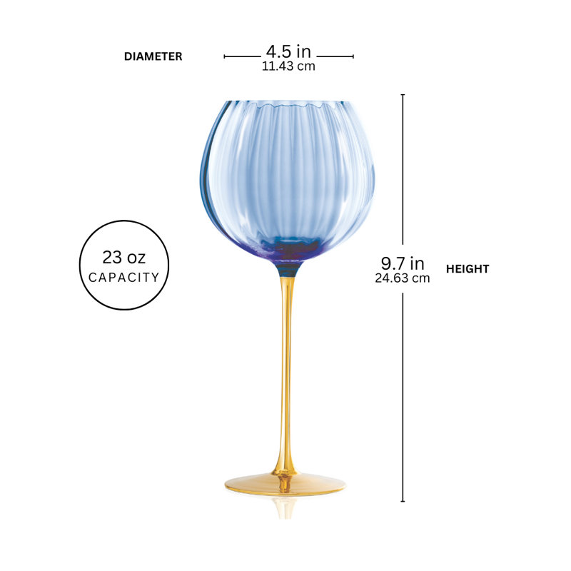 Posh Ballon, ensemble de 2, Bleu / doré