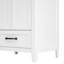 Meuble-lavabo 24 po avec lavabo, meuble-lavabo avec tiroir et portes, bois massif et panneau de fibres à densité moyenne 24 po