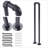 Industrial U-Shaped Stair Handrail-134228148-134228149