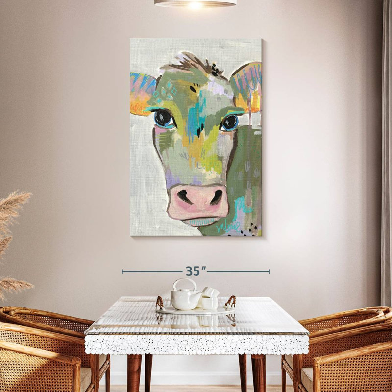 Visage de vache Brampt I, H 48 po x l 32 po