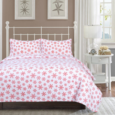  Ensemble de draps 100% flanelle 200 fils