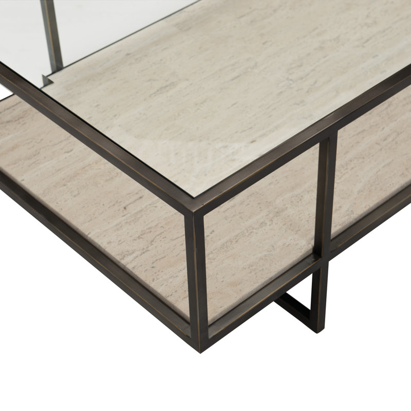 Harlow Sled Coffee Table with Storage
