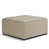 Satin Cream Faux Leather