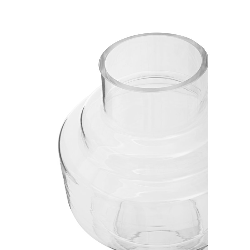 Adrinne Glass Table Vase, Clear