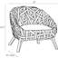 Horatio Papasan Chair