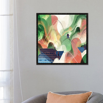 Flowing Mountain 1 Piece Painting on Canvas