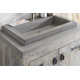 Trough Handmade Rectangular Drop-In Bathroom Sink