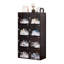 Acrylic Figurine Display Case (35cm) - Black | Sleek Modern Dust-Proof Design