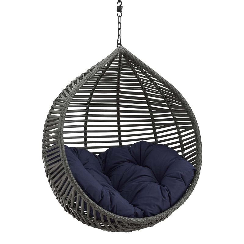 Balancelle d'extérieur sans support Garner Teardrop, Bleu marine