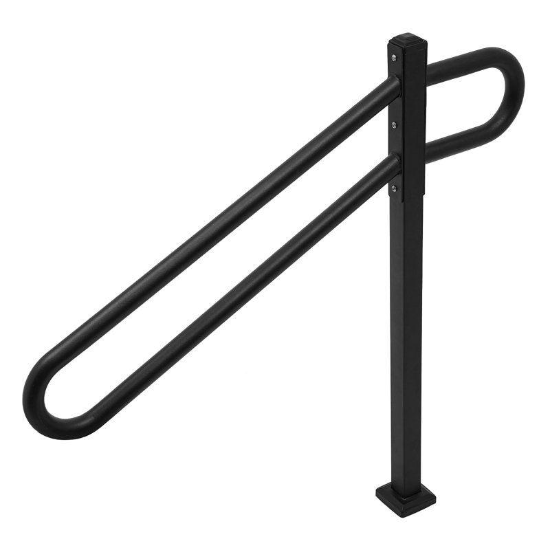 Rampes d'escalier d'extérieur, Noir