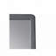 Miroir en tissu gris clair