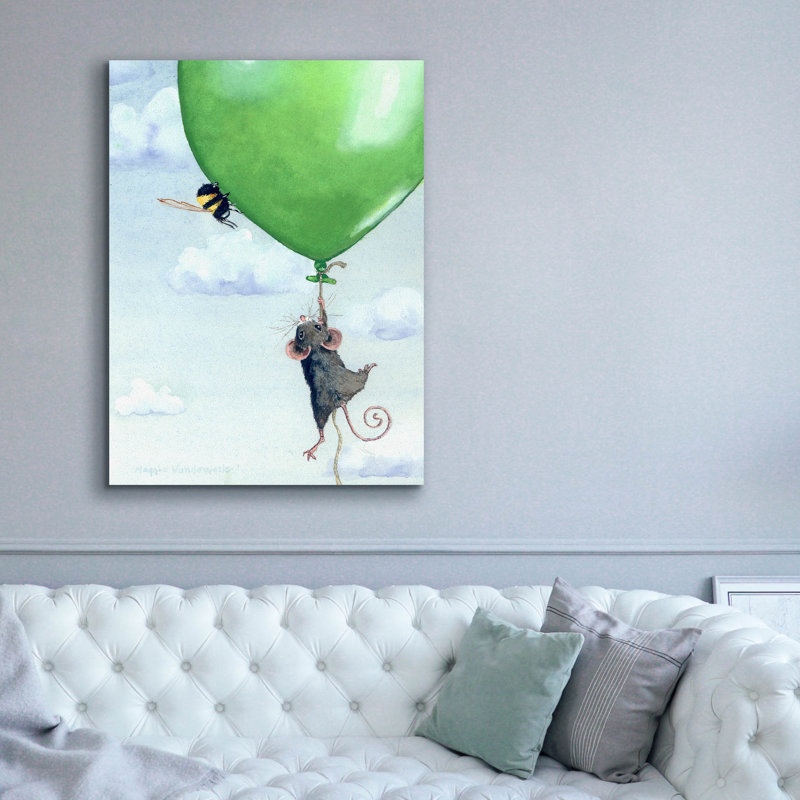 " Hi There " by Maggie Vandewalle, 54" H x 40" W x 1.5" D