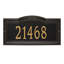 Plaque d'adresse murale 1 ligne Signature Series-825069282-825069305-825069307