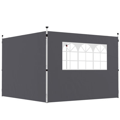 Outsunny Polyester Side Wall for Gazebo
