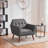 Janara 30.3'' Wide Tufted Linen Upholstered Armchair-1098136165