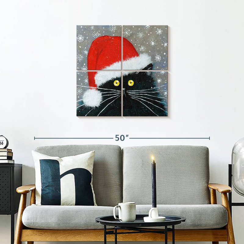 Brampt père Noël, H 26 po x l 26 po