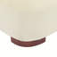Chaise d'appoint moderne en polyester beige pour le salon - Convient aux animaux de compagnie, capacité de poids de 330 lb, conception élégante et durable