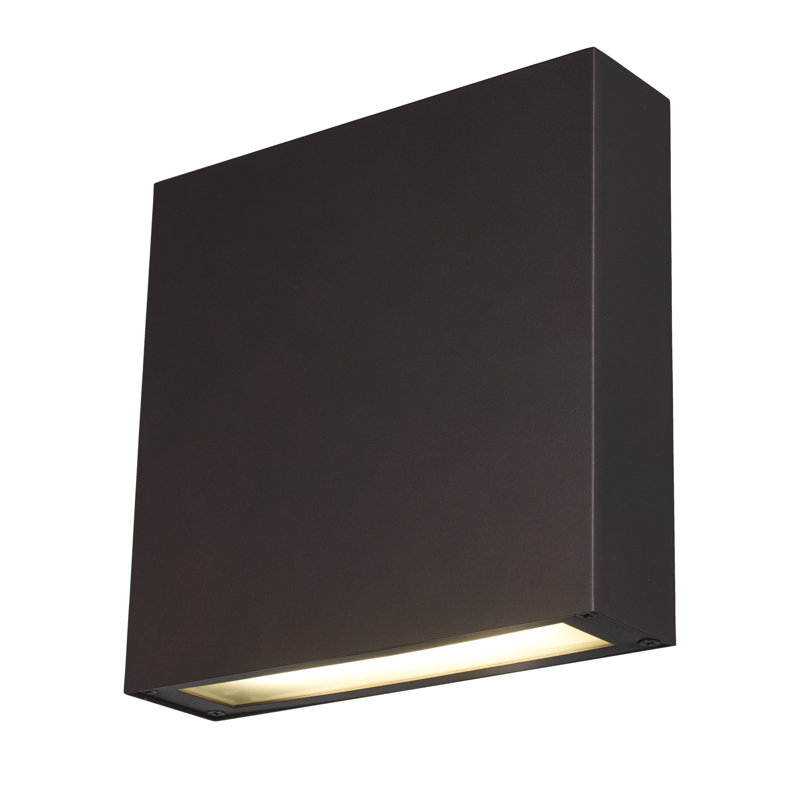 Doyce Steel LED Wall Light, Bronze