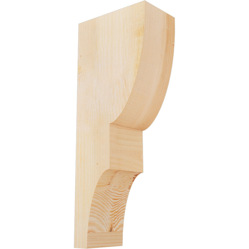 Corbeau Ridgewood, H 26 po x l 6 po x P 10 po, Sapin de Douglas, Sciage brut