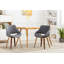 Chaise d'appoint rembourrée Canady-703140741