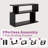 Carfi Rustic 2-Tier Open 35.4'' Bookshelf-112292835